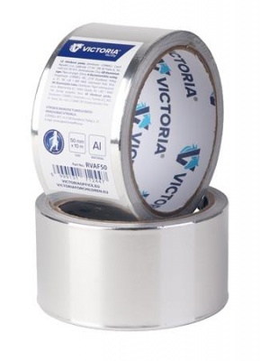 Alumíniumfólia szalag, 50 mm x 10 m, VICTORIA FACILITY